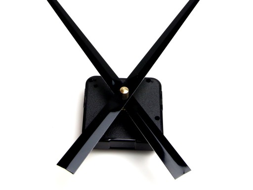 HT quartzový mechanizmus, ručičky pre 24cm hodiny