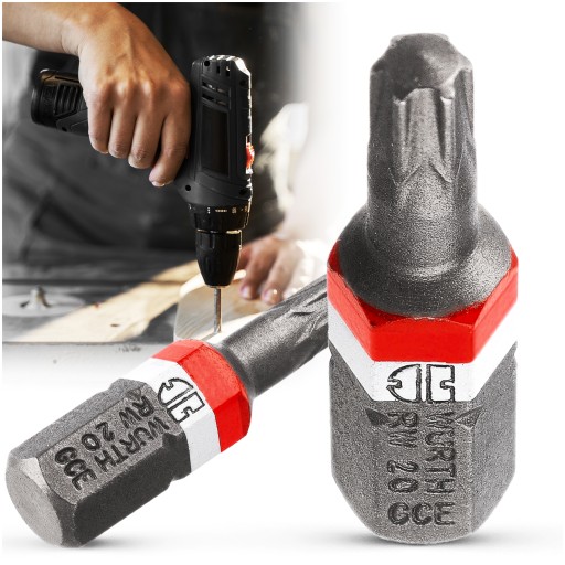 BIT RW20 WURTH Bit Bit Skrutkovacie bity Wurth 1/4 RW20 ASSY 061470