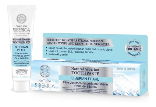 Natura Siberica zubná pasta Snehulienka 100 g