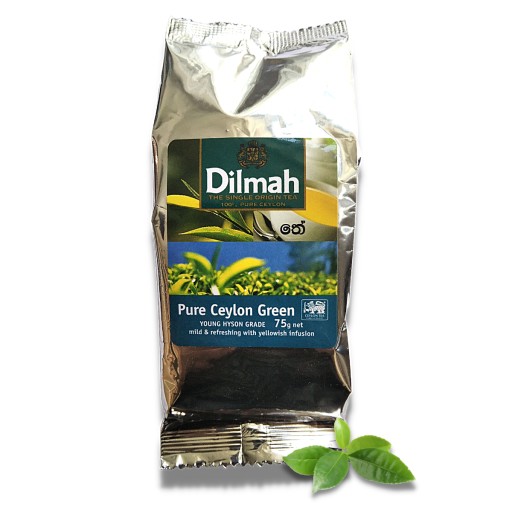 DILMAH NOVÝ ELPITIYA ZELENÝ ČAJ 75G sypaný