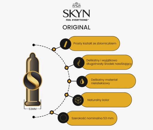 SKYN Originálne nelatexové kondómy 10 kusov