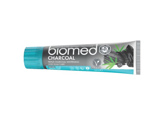 Bieliaca zubná pasta Splat Biomed Charcoal 100 ml bez fluoridu