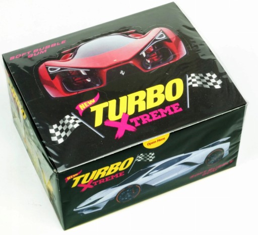 ŽUVAČKY Turbo Xtreme GUM 100 kusov 450g