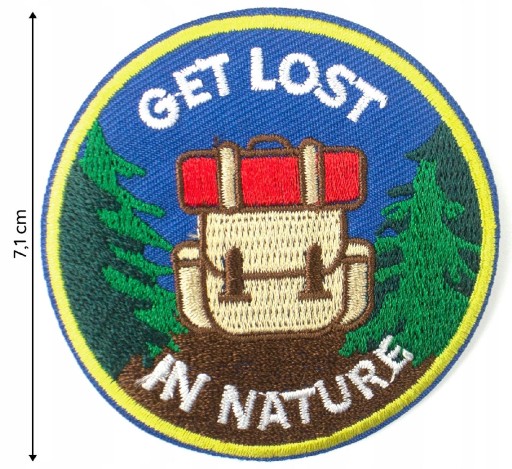 TERMO náplasť Nažehľovacia náplasť Get los in nature