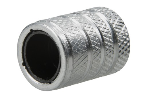 Strieborný hliníkový uzáver ventilu, 1 ks