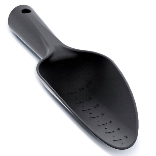 záhradná stierka s odmerkou VEĽKÁ záhradnícka lopatka na ZEM na pozemok 29 cm