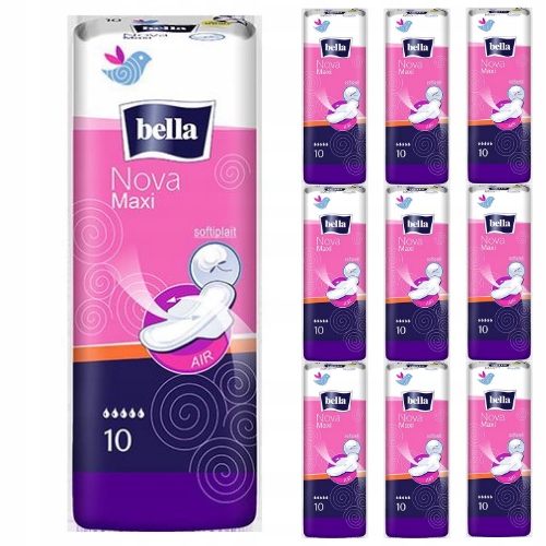 Bella Nova hygienické vložky s krídelkami 10 ks.