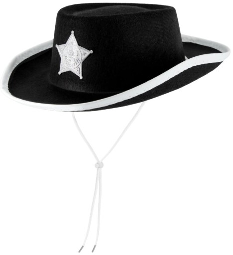 ŠERIFOV KLOBÚK ŠERIFSKÉ ŠATY SILVER STAR KARNEVAL HALLOWEEN