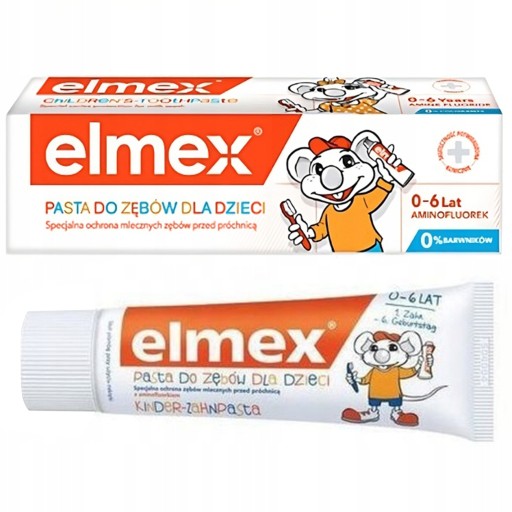 ELMEX Hriankovač PRE DETI S AMINOFLUORIDOM 0-6 ROKOV 50 ml