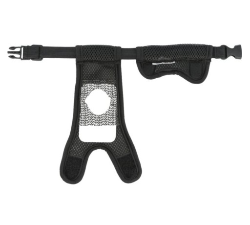 TRIXIE Ochranné nohavičky so sieťovinou pre psov, čierne XS: 22–31 cm