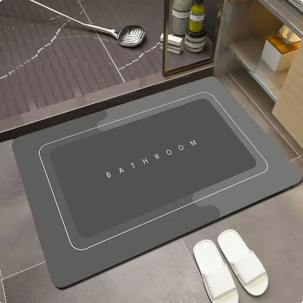 RÝCHLOSUŠIACA KÚPEĽŇOVÁ PODLOŽKA SUPER ABSORPČNÁ OBDŽNÍKOVÁ KÚPEĽŇOVÁ PODLOŽKA