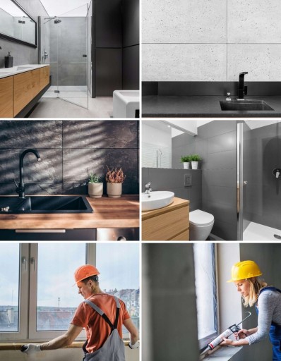 Sanitárny silikón Black Bauhus flexibilný PRO