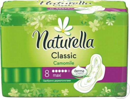 Naturella Classic MAXI Hygienické vložky 8 kusov