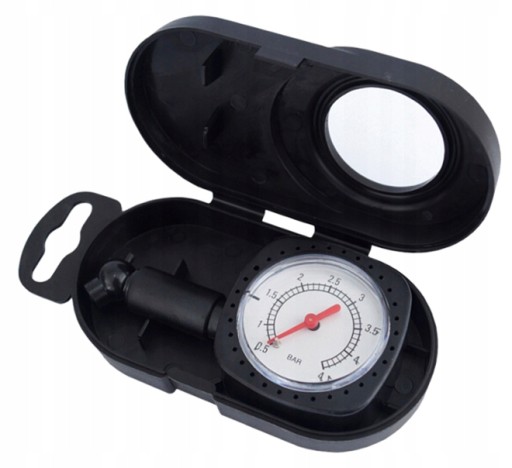T0I85 MANOMETER TLAKU PRE KOLESÁ + Púzdro 4,5 BAR