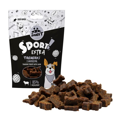 Pán. Bandit SPORT EXTRA Trenažéry s kačicou 150g/ Tréningové maškrty s kačicou 1
