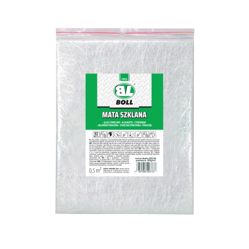 SKLENENÁ PODLOŽKA, HMOTNOSŤ 450g/m2, rozmer 0,5m2 BOLL