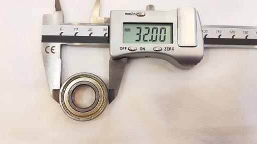 Ložisko pre kolesá vo vozíkoch 6002Z (32mm)