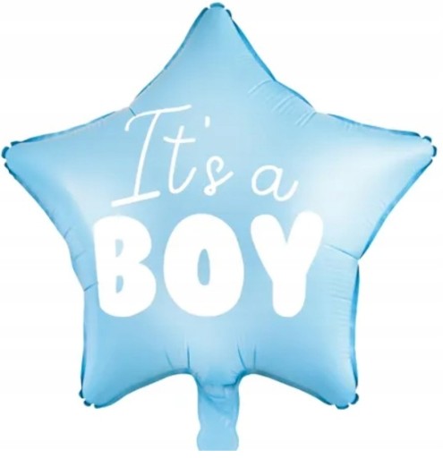Je to Chlapček Baby Shower Birth Balloons 6 ks