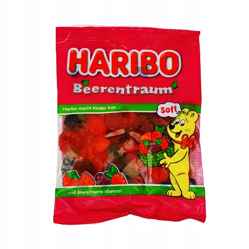 Haribo ovocné želé s príchuťou lesného ovocia 85g