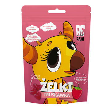 1x 35g detské jahodové gumičky BERAW