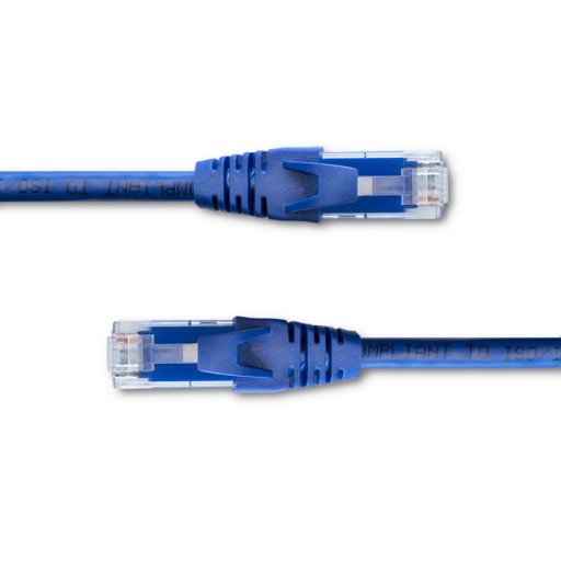 Sieťový kábel LAN INTERNET Patchcord UTP CAT6 2xRJ-45 2m rýchlosť zlatý