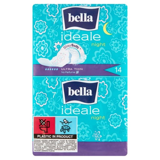 Bella IDEALE nočné hygienické vložky 14 ks.