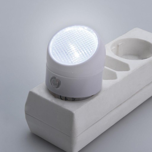 LED nočná lampa, súmrakový senzor pre kontakt