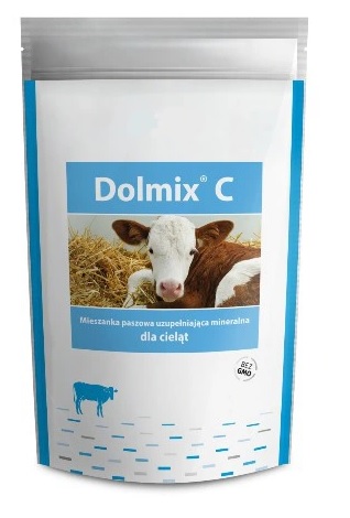 Vitamínová kŕmna zmes pre teľatá s probiotikom Dolmix C DOLFOS 2 kg