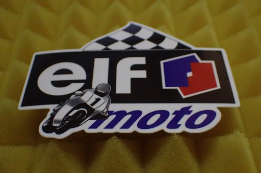 NÁLEPKA ELF MOTO RACING NÁLEPKA 8 x 6,7 cm