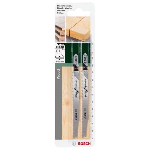Pílový kotúč do priamočiarej píly Bosch Wood T 308 B, 2 ks