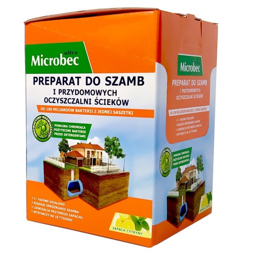 MICROBEC ULTRA prípravok do septikov v 25g vrecúškach