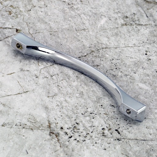 ÚCHYTKA KUCHYNSKÉHO NÁBYTKU ÚCHYTKA ZÁSUVKY ÚDRŽBA CHROM. 256MM