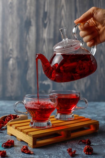 SUŠENÝ KVET IBIŠKU 500g sudánska malva