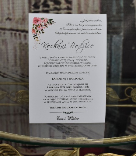 Voucher, vďaka rodičom