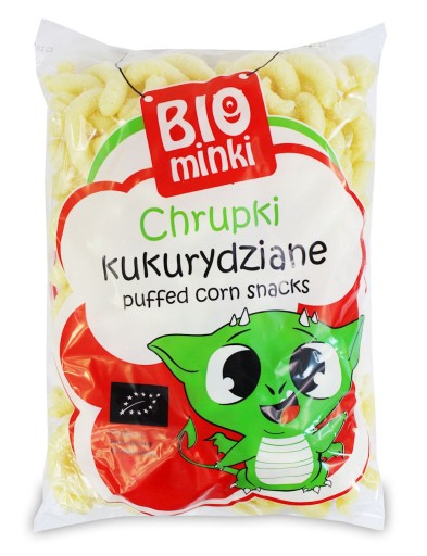 Bio kukuričné chrumky 150g Biominki