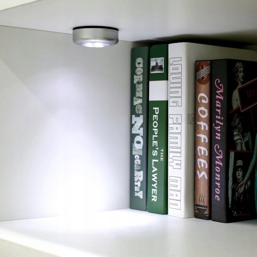 3x LED SAMOLEPIACA DOTYKOVÁ LAMPA NA BATÉRIU