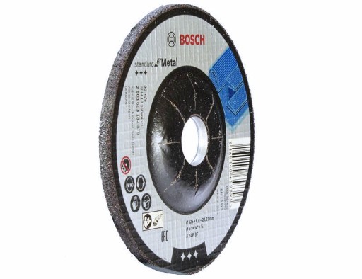 KORUNDOVÝ KOTOUČ NA KOVOVÚ OCEL 125/6,0mm BOSCH