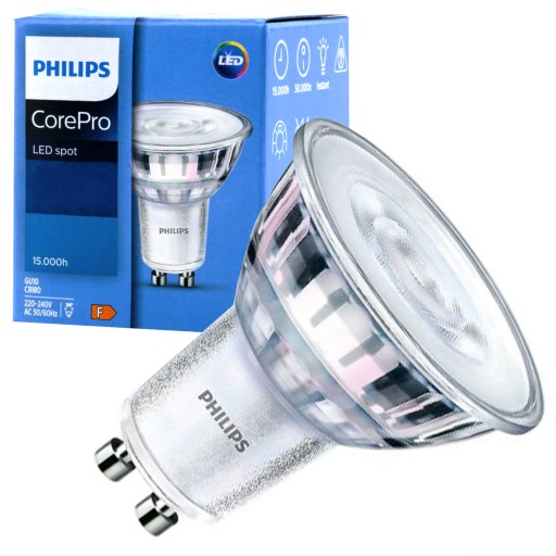 LED žiarovka 4000K GU10 Corepro LEDspot 4,6W = 50W