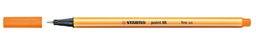 Jemná linka 0,4 mm oranžová Stabilo Point 88/54