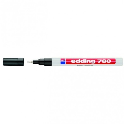 Edding 780 čierny olejový popisovač, okrúhly, 0,8 mm