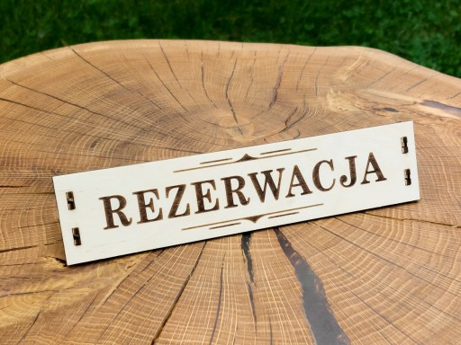 Rezervácia Drevená informačná tabuľa