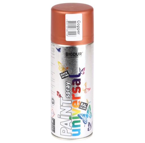 SMALTOVÁ FARBA SPREJ UNIVERZÁLNY AEROSOL MEDENÝ sprej 400 ml