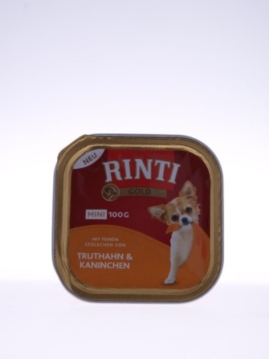 Rinti | Gold Mini | Morka s králikom 100g