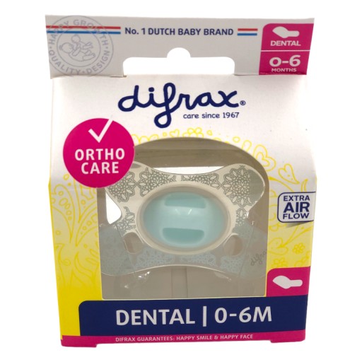 DIFRAX MINI DENTAL cumlík 0/6 MINT VZOR