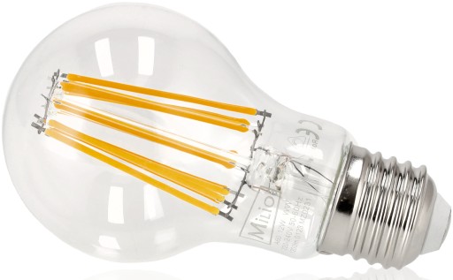 E27 Filament A60 LED žiarovka 12W Neutral 4500K