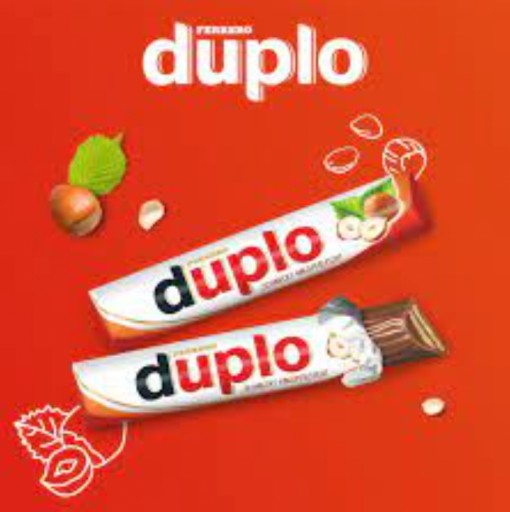 Orieškové tyčinky Ferrero Duplo Oblátky v mliečnej čokoláde 91g deti