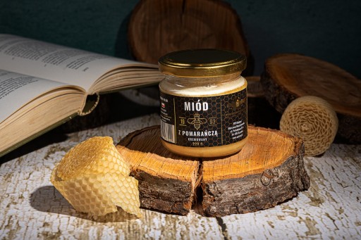 Medová smotana S POMARANČOM 220g Poľský PREMIUM
