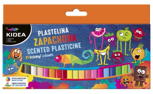 VOŇANÁ PLASTIKA do školy KIDEA - 24 farieb
