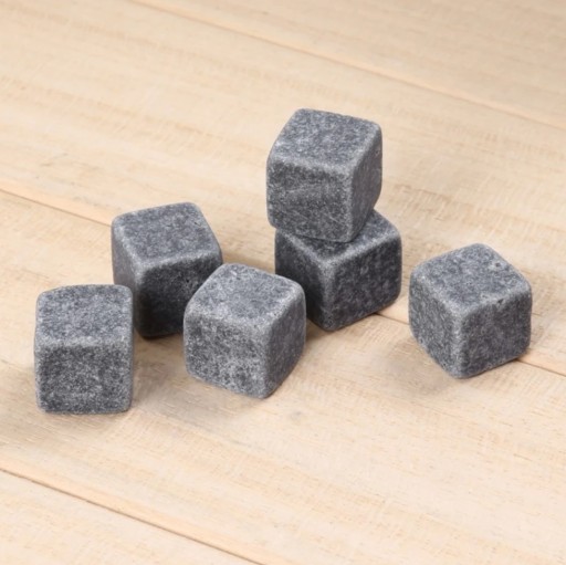 Whisky Stones Ice Cubes Cooling Stone Mastenec 1 ks ZA KUS