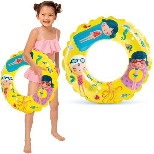 NAFUKOVACÍ KRUH 61cm NA PLÁVANIE Intex 59242